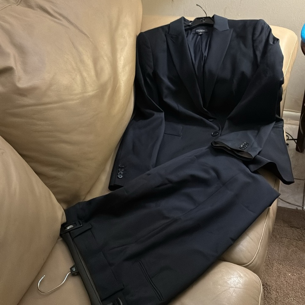 Ann Taylor Exquisite Black Pantsuit